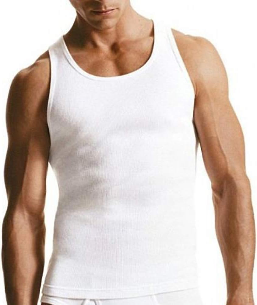 Men's 3 Pack A-Shirt Tank Top - Image 3