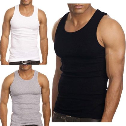 Men's 3 Pack A-Shirt Tank Top