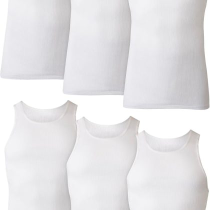 Cotton Tank Undershirt Multipack