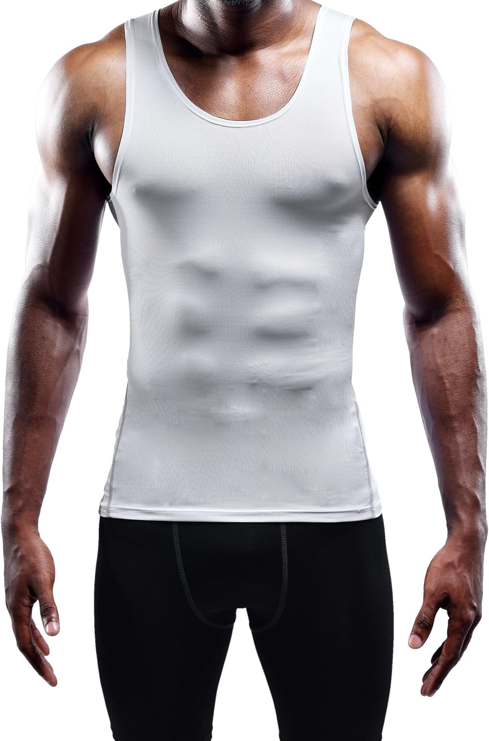 Athletic Compression Tank Top - Image 2